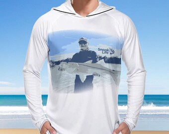 Snook Life™ – Men’s UPF 40+ Sun Protection Fishing Shirt | Lightweight UV Performance Outdoor Shirt