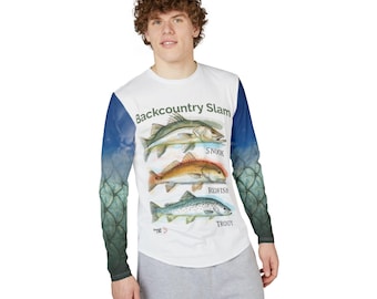 Backcountry Slam - by Snook Life -  Long Sleeve Fishing Shirt – Snook, Redfish & Trout UV Protection