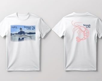 Snook Life® Fishing T-Shirt Design | Digital Download | Fishing Shirt Graphic PNG for Print