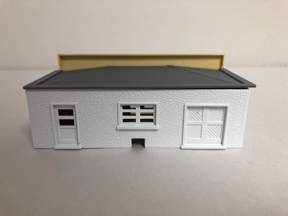 plasticville ho scale buildings