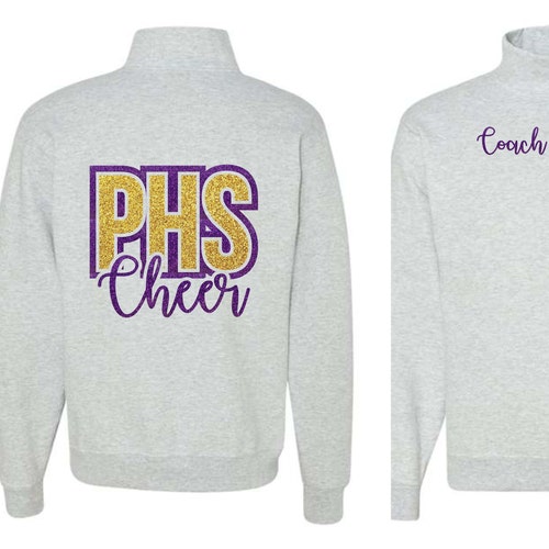 Custom Quarter Zips / Cheer Pom 