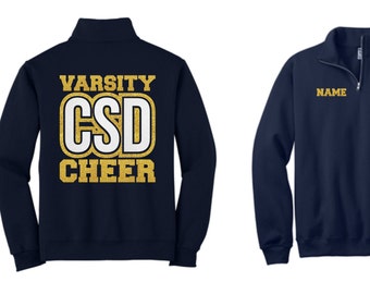 CSD Cheer Quarter Zips