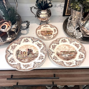 Johnson Brothers Windsor Castle Plate - Etsy