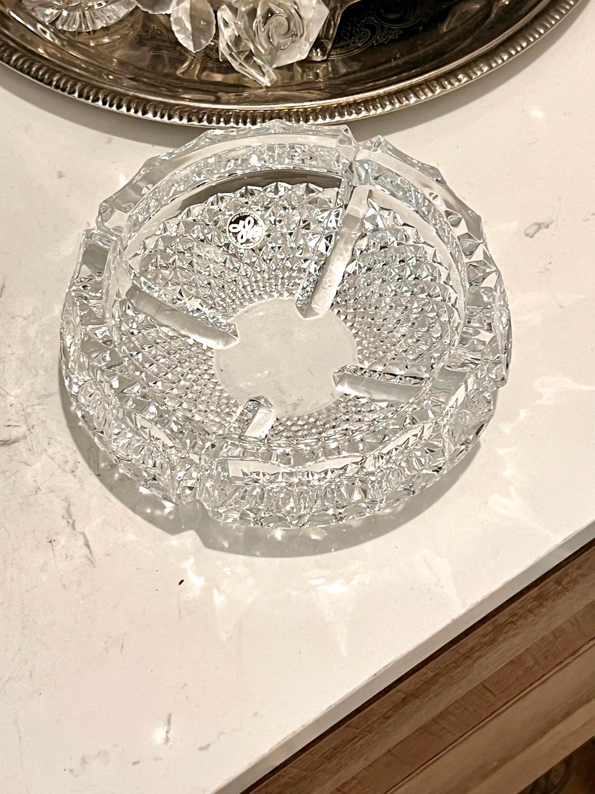 Hoya Crystal Ashtray - Etsy