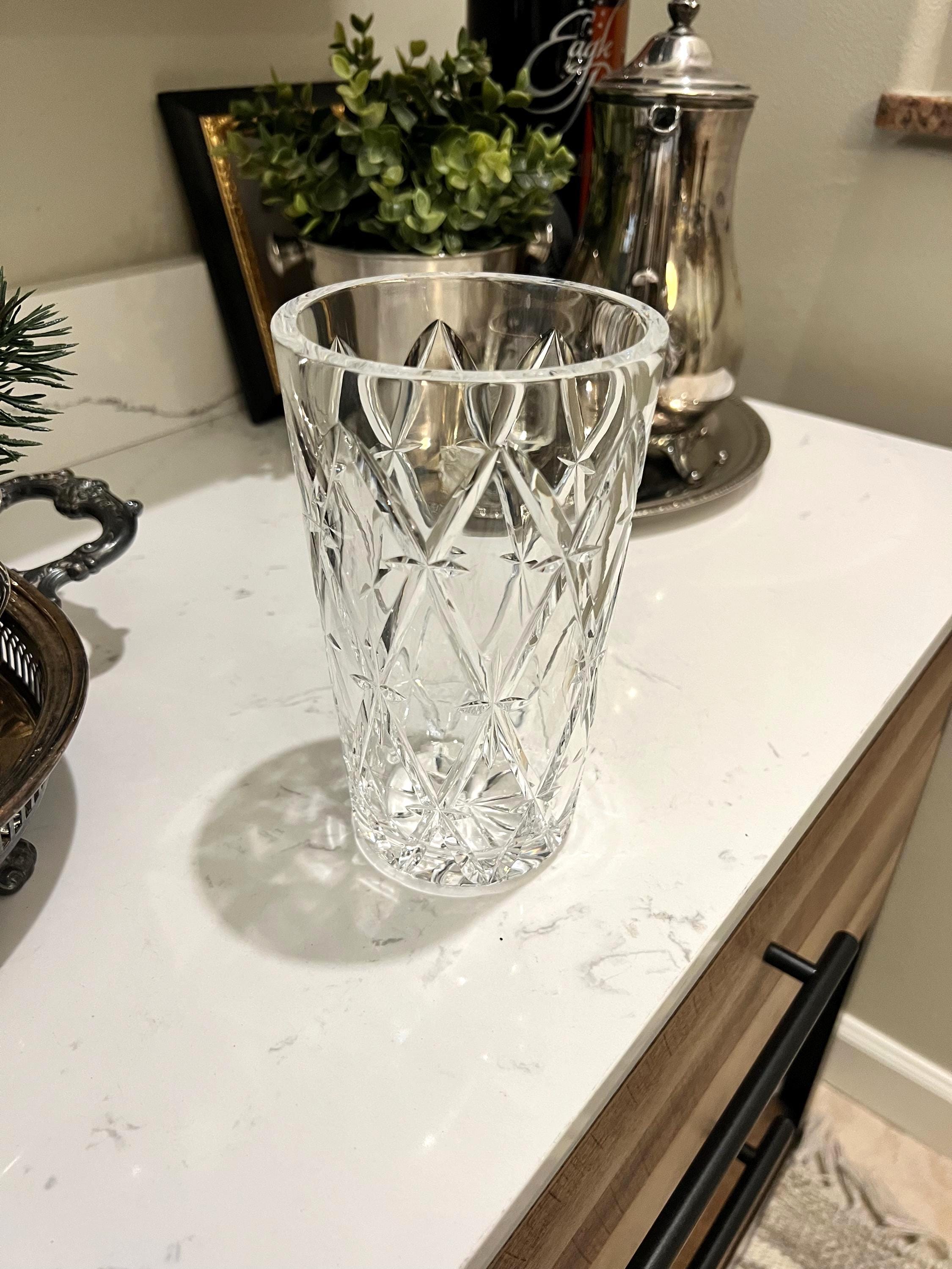 Tiffanys and Co Crystal Vase - Etsy