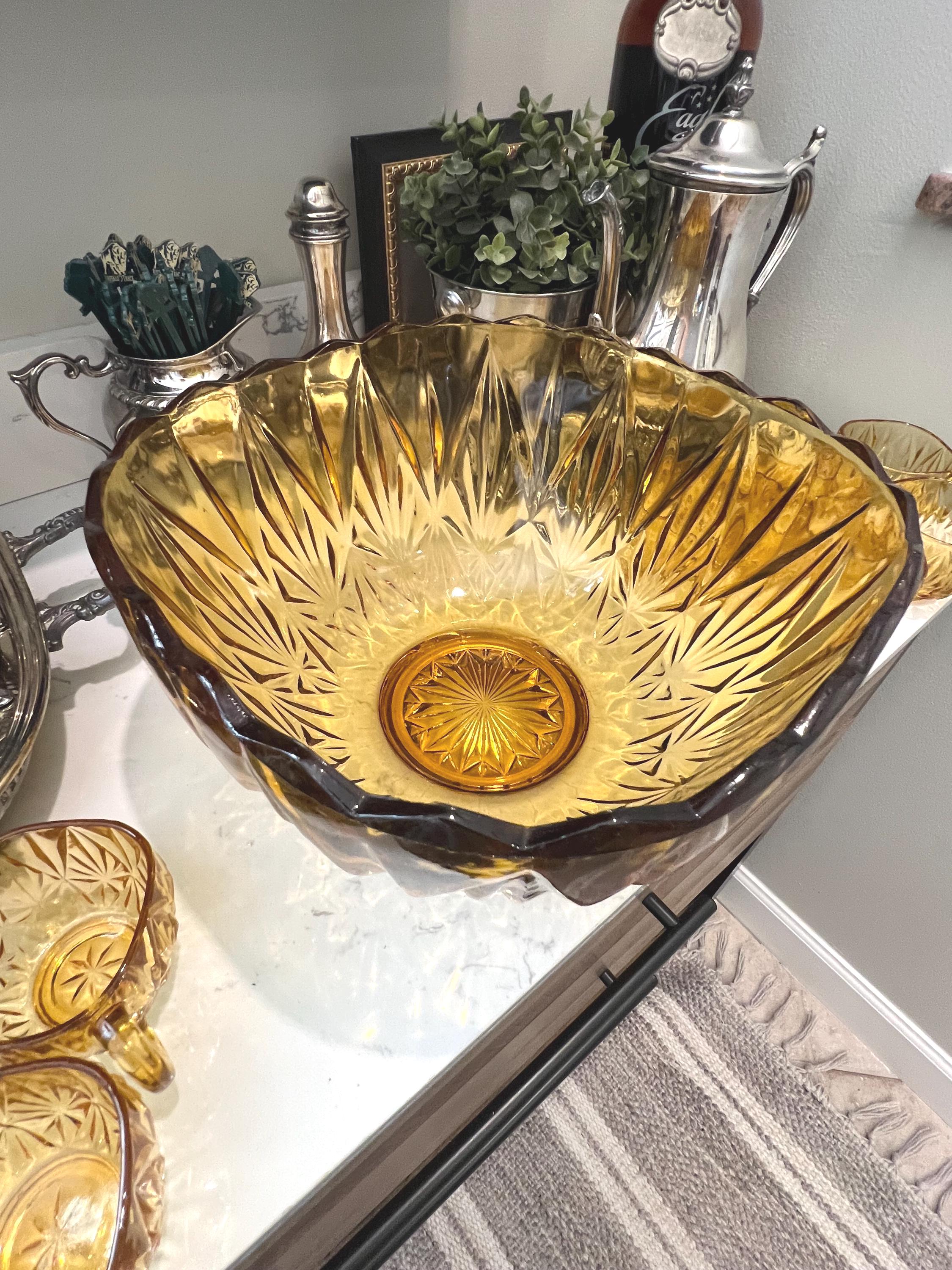 Williamsport Punch Bowl Set - Etsy