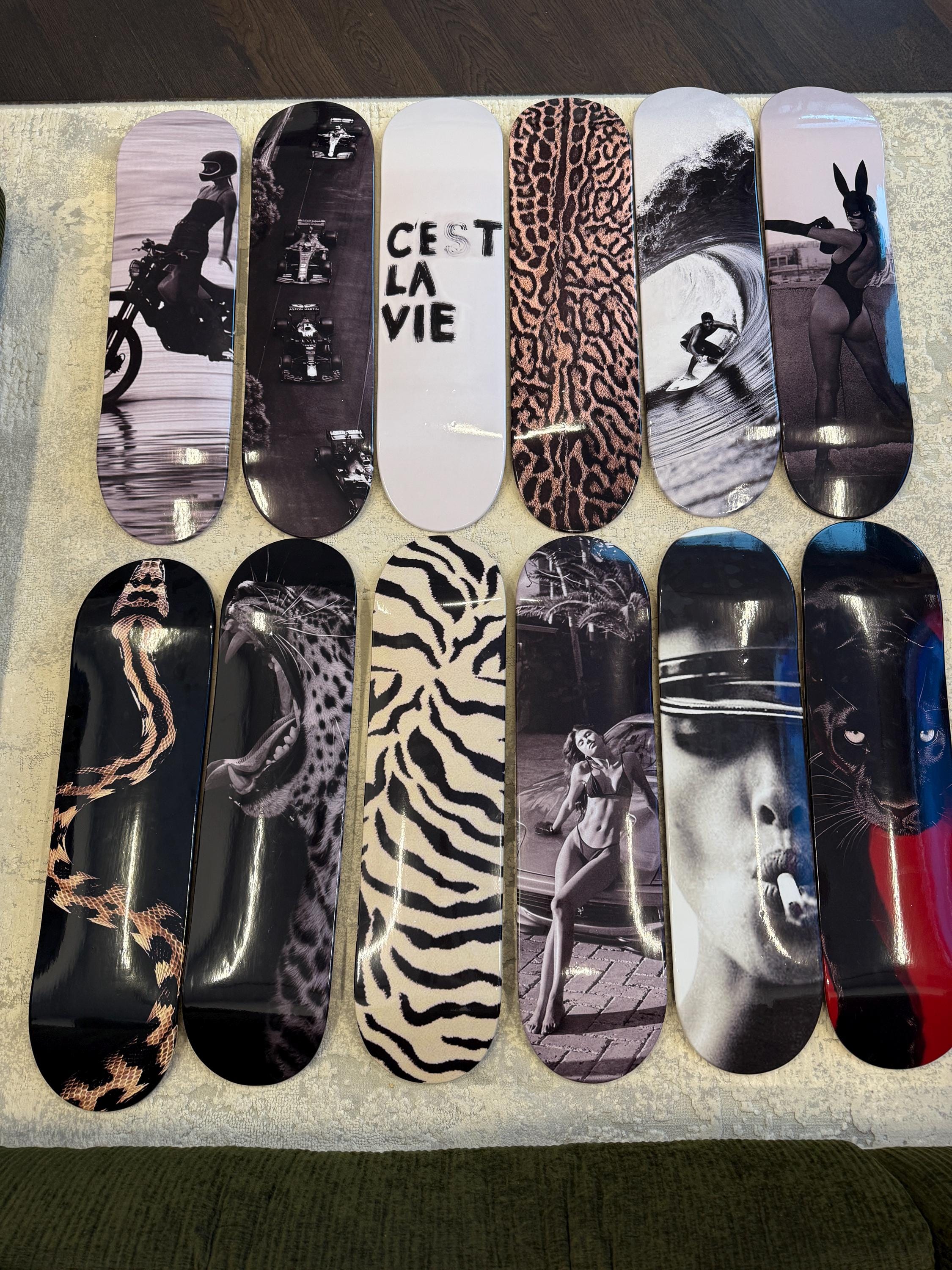 スケートボード BANKSY SKATEDECK LOVE IN THE Skateboard 817bau585FL._UF894,1000_QL80_.jpg