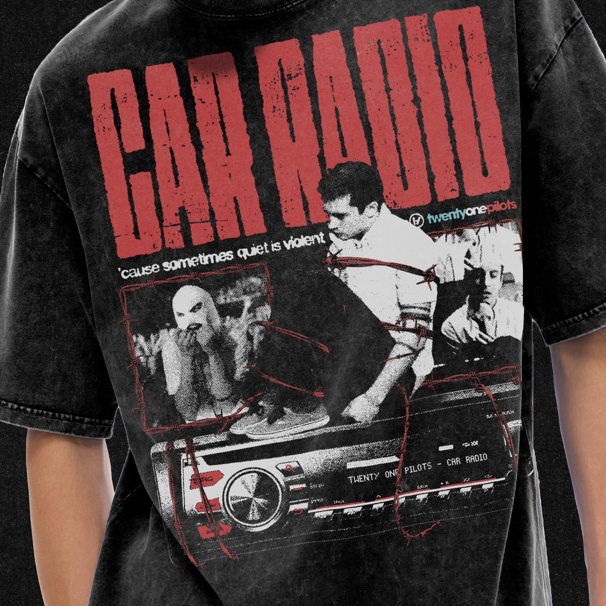 Twenty One Pilots - Vessel - Car Radio Inspired - Acid Wash