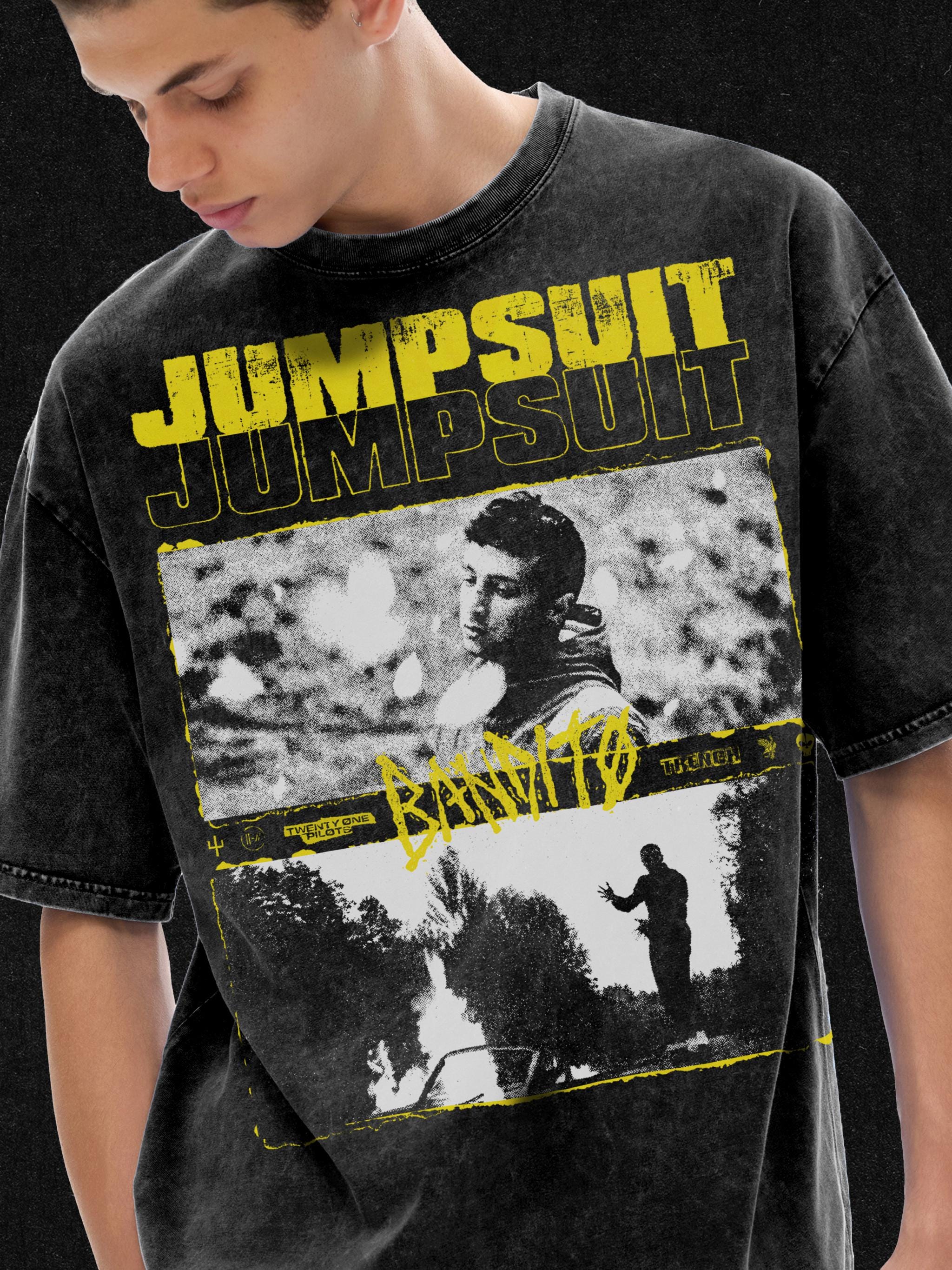 Twenty One Pilots - Trench - Jumpsuit Inspired - Acid Wash