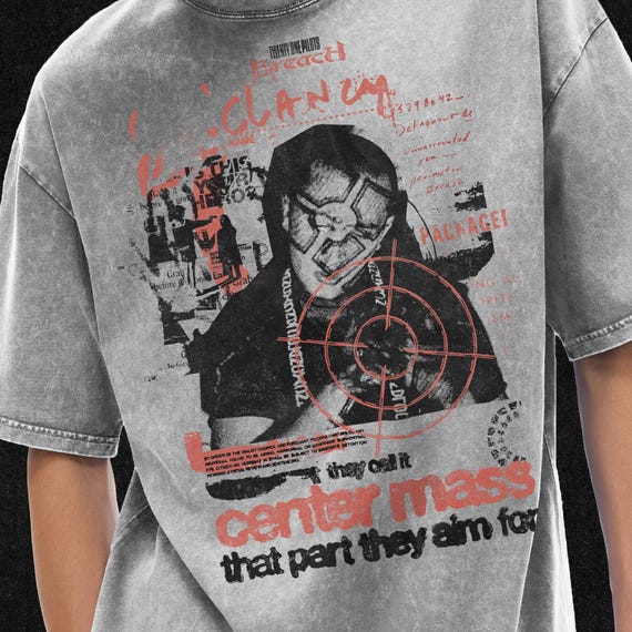 Twenty One Pilots - Breach - Center Mass Inspired - Acid Wash