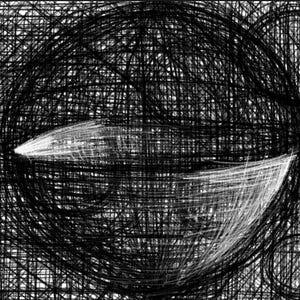 Black pencil drawing