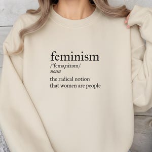Feminist Empowerment T-shirt, Minimalist Equality Tee,  Activism Gift for Women