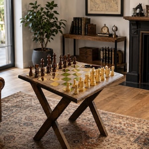 Chess side table - Etsy 日本