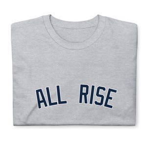 New York Yankees T-shirt, Aaron Judge, All Rise, New York Baseball Shirt, New York T-shirt, Vintage Baseball, Bronx