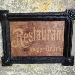 Vintage-Style Advertising Sign - Home Accessories - Home & Furniture