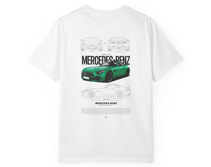 Mercedes-Benz Graphic T-Shirt, Casual Unisex Tee, Car Enthusiast Gift, Automotive Apparel, Stylish Everyday Wear
