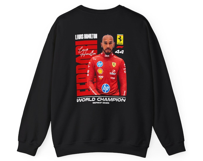 Ferrari World Champion Crewneck Sweatshirt: Unisex Racing Fan Apparel