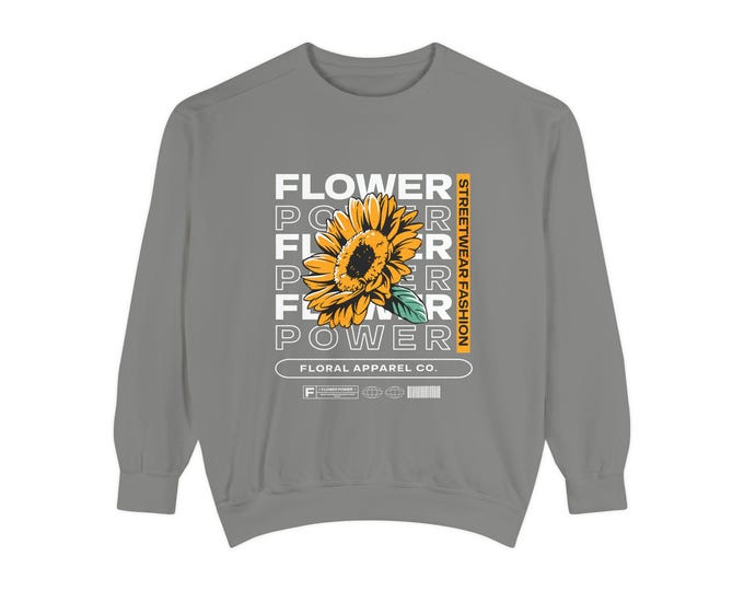 Unisex Garment-Dyed Sweatshirt
