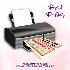 Cheerful Mickey Birthday Welcome Sign this is digital download, no item will be shipped, Perfect for Kids Party. Editable Canva Temple.