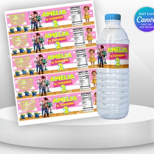 Bring the magic of Toy Story to your party with our Toy Story Water Bottle Labels! Perfect for fans of all ages, these labels are the ultimate way to keep your guests refreshed and ready for adventure!