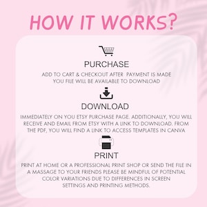 Cheerful K Minnie Birthday Banner. Instructions- Step 1   Purchase, add to cart, and checkout. Step 2   Download your file from the order page Step 3. In Pdf you will find the link to access Canva Template. Step 4   Print at home or at a professional print shop."