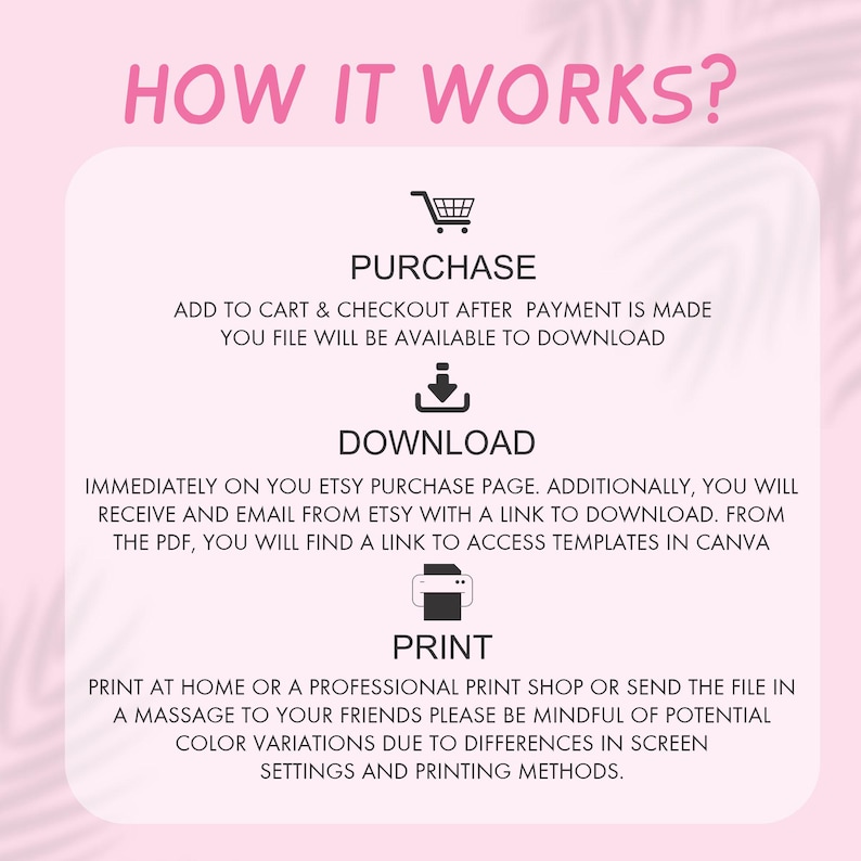 Cheerful K Minnie Birthday Banner. Instructions- Step 1   Purchase, add to cart, and checkout. Step 2   Download your file from the order page Step 3. In Pdf you will find the link to access Canva Template. Step 4   Print at home or at a professional print shop."