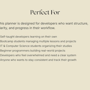 Planer przepływu pracy programisty z hiperłączami w formacie PDF, cyfrowy planer kodowania, śledzenie programowania, tablet GoodNotes Notability na iPada zdjęcie 10