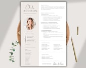 Lebenslauf Vorlage Deutsch Word, Pages - Canva – Bewerbungsvorlage Set mit Anschreiben, Deckblatt, Motivationsschreiben &  Lebenslauf