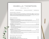 ATS Resume Template Ats CV for Word, Pages & Google Docs , Ats Friendly Professional Resume, Modern Minimalist Ats CV for Job Application.