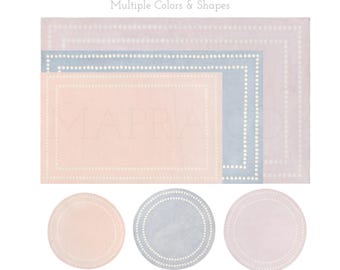 Polka Miko Kids and Nursery Hand Tufted 100% Wool Rug