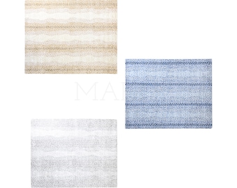 Wool Area Rug: Modern Antelope Pattern - Hand Tufted, Cozy Texture