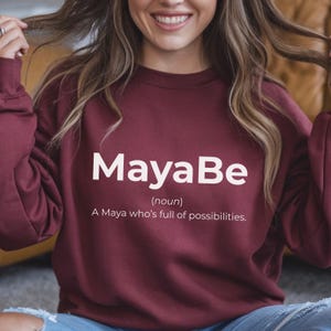 Funny Maya Pun T-Shirt: Gift for Maya