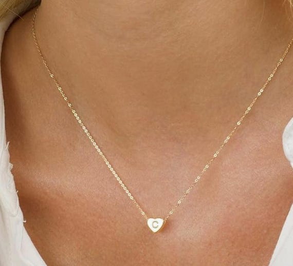 Initial Charm Necklace