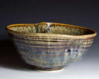 Bowl - Made on Pottery Wheel - Porcelain Clay - Title "Set Free and Gone"