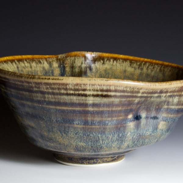 Bowl - Made on Pottery Wheel - Porcelain Clay - Title "Set Free and Gone"