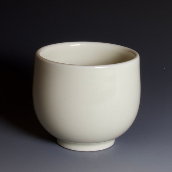 Porcelain Cup - Handmade on Pottery Wheel