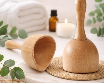 Maderotherapie-Massageschale aus Holz | Natürliches Holzkörper-Wiederherstellungswerkzeug