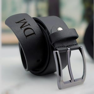 Mens Leather Belt | handcrafted custom genuine leather belt • full grain leather belt • Father&#39;s day gift, Anniversary gift