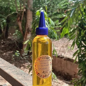 Baobab oil, organic cold pressed baobab oil, 100% extra virgin, unfiltered, unrefined, raw, 200 ml. (6.75 fl.oz)