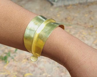 Fulani Cuff Bracelet: Handmade Ethnic Jewelry from Mali