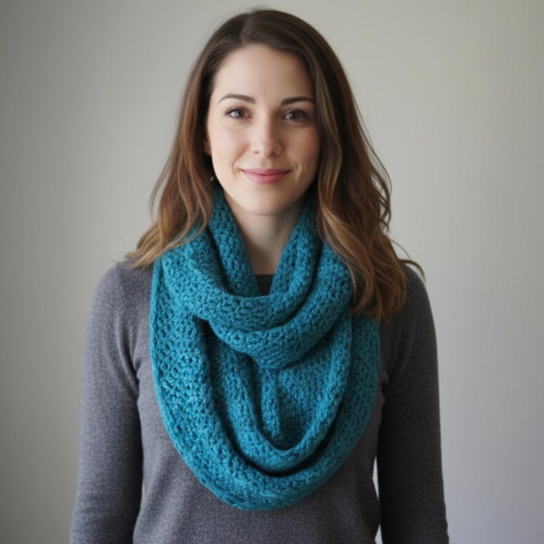 Crochet Shawl Pattern PDF: Easy Intermediate Rectangular Wrap (digital ...