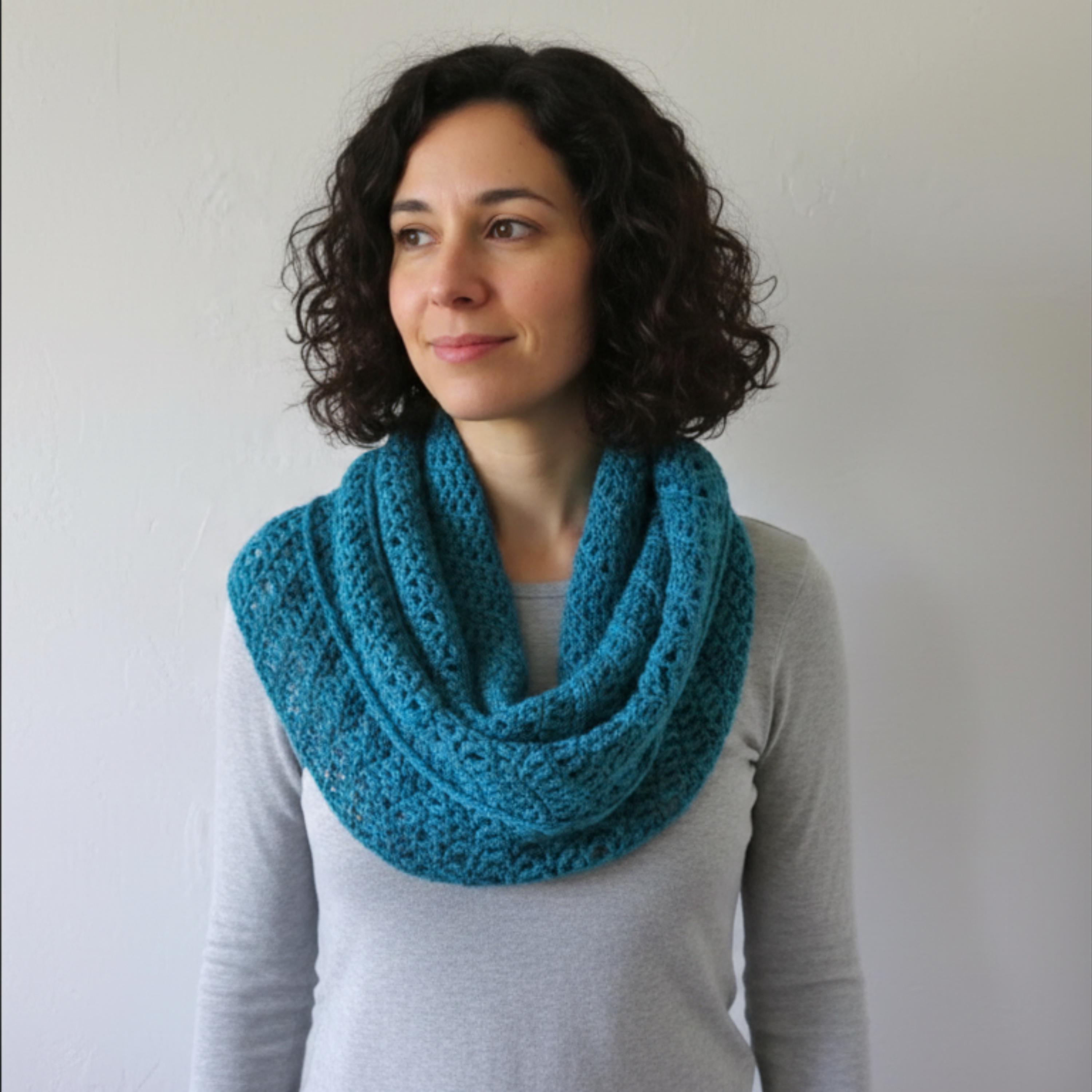 Crochet Shawl Pattern PDF: Easy Intermediate Rectangular Wrap (digital ...