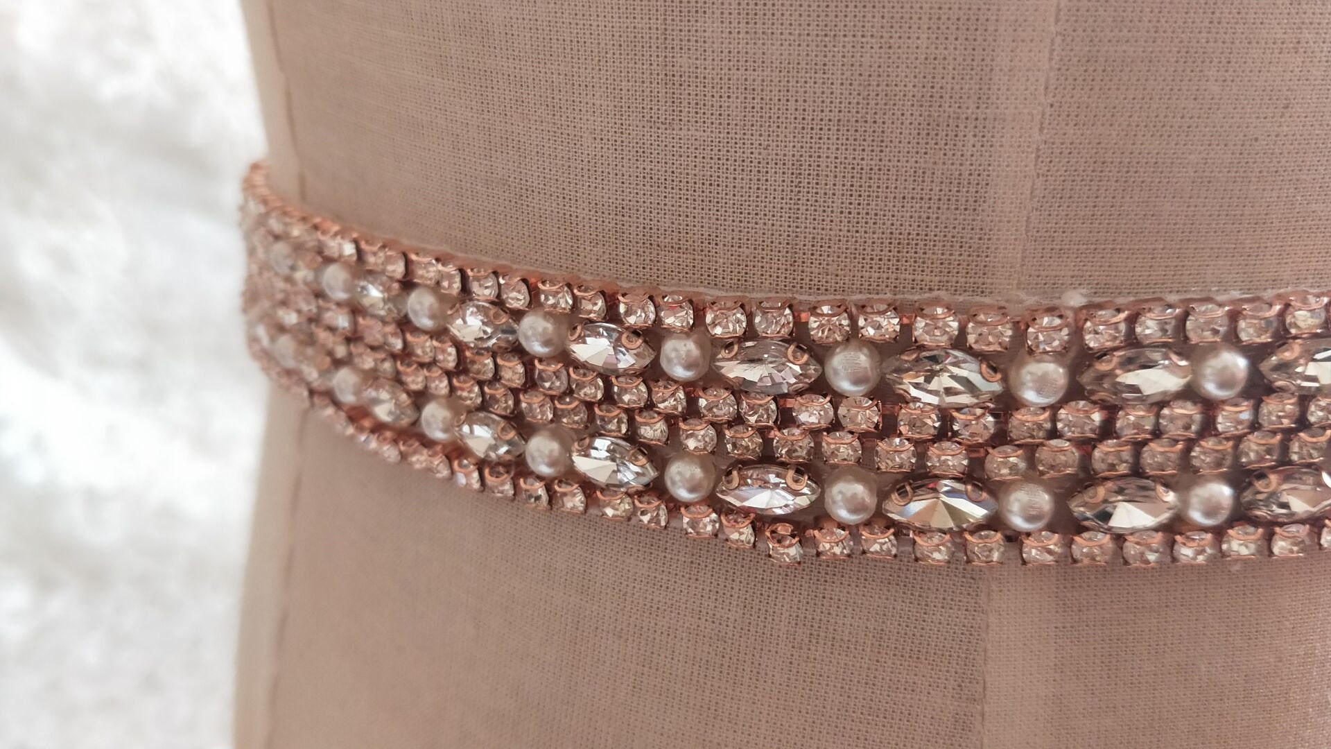 Clear Rhinestone Crystal Lace Trim 1 Wide for Bridal | Etsy