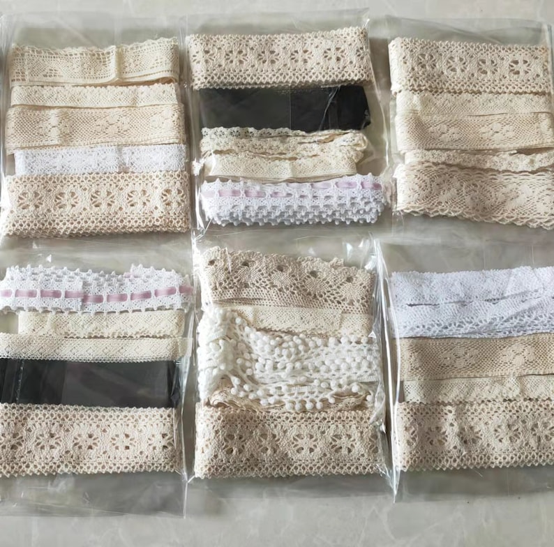 Clearance Assorted Lace Trims For DIY Supplies image 1
