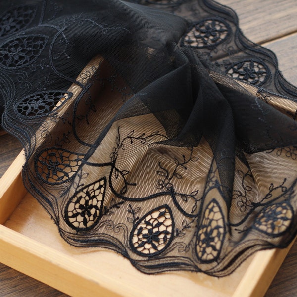 thornby lace black leather