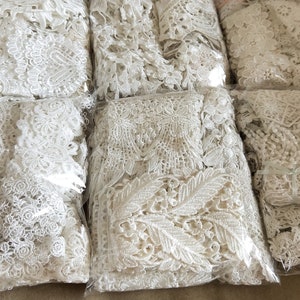 Clearance Assorted Venice Lace Embroidered Lace Trim For DIY Supplies