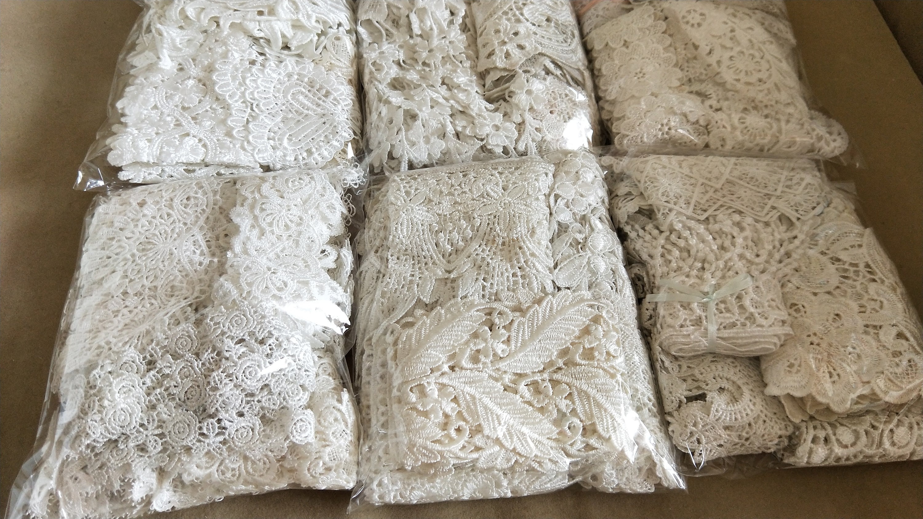 Clearance Assorted Venice Lace Embroidered Lace Trim For DIY Supplies