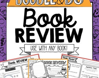Doodle Book Review: Creative Novel Study Project (PDF) Grades 4-8