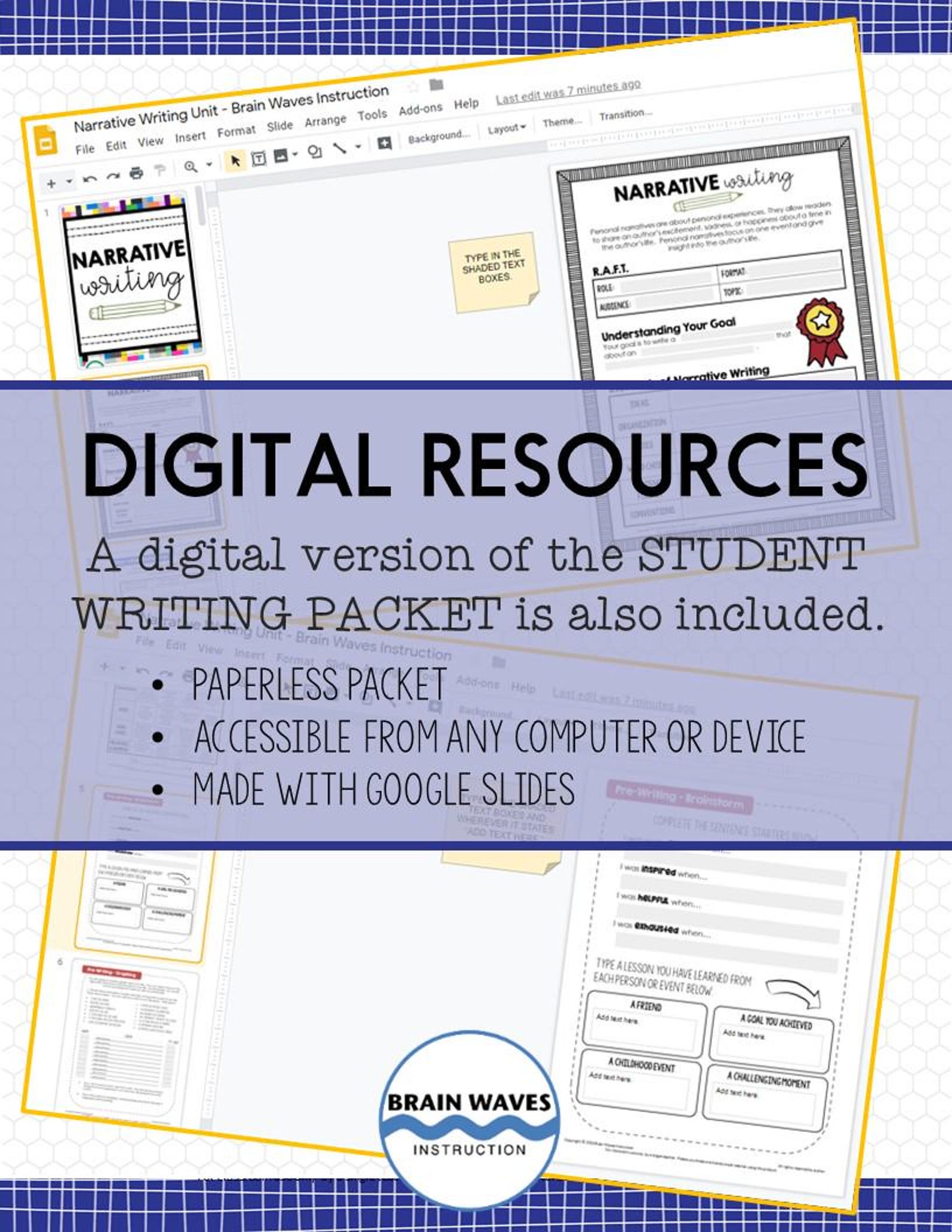 Narrative Writing Unit | Personal Narrative Lesson Plans | 2 Week ...