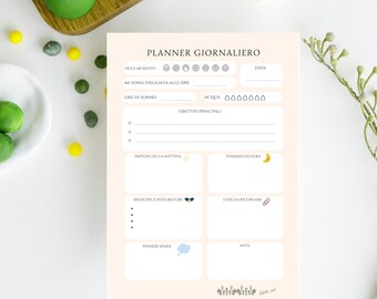 Daily & Weekly Planner Printable - A4 PDF Insert